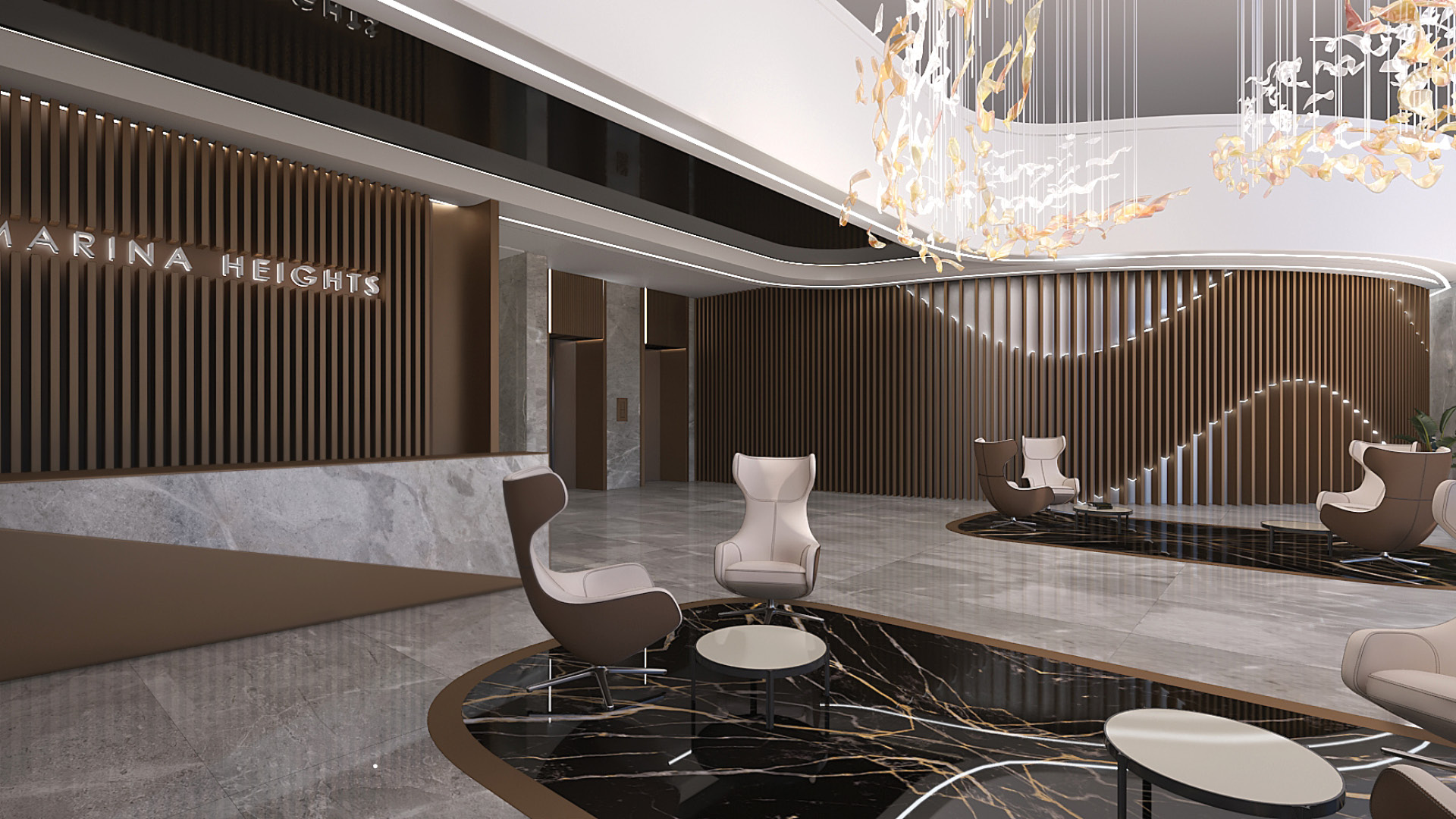 Read more about the article Marina Heights Lobby